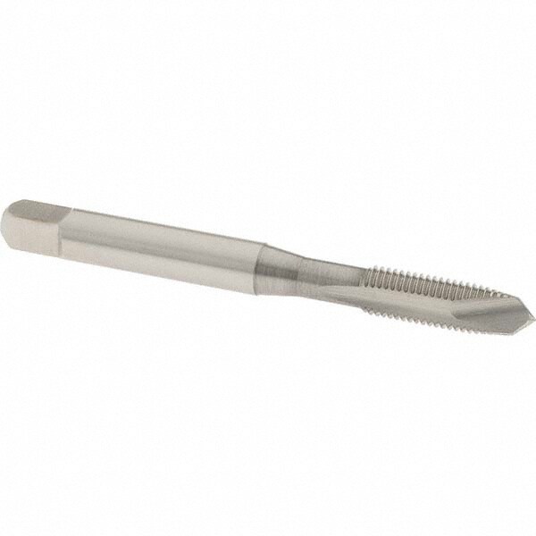 Spiral Point STI Tap: #10-32 UNF, 2 Flutes, Plug, High Speed Steel, Bright/Uncoated