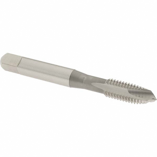 Spiral Point STI Tap: 1/4-20 UNC, 3 Flutes, Plug, High Speed Steel, Bright/Uncoated
