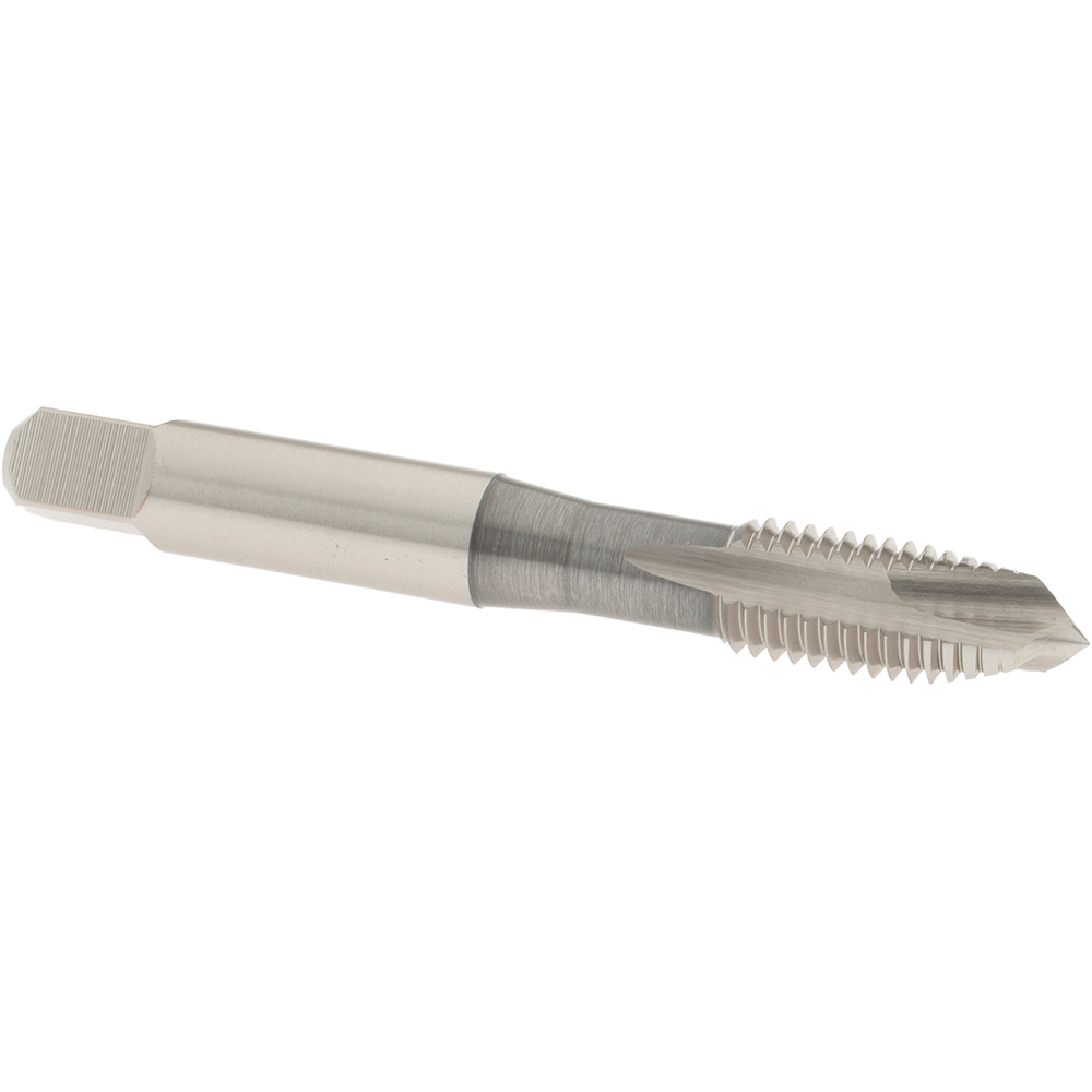 Spiral Point STI Tap: 5/16-18 UNC, 3 Flutes, Plug, High Speed Steel, Bright/Uncoated
