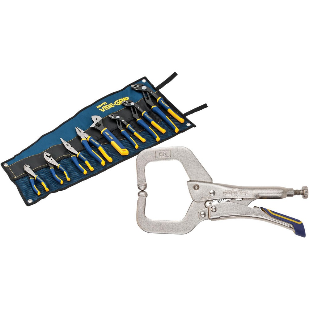 Irwin 4935099 12 Smooth Jaw GrooveLock Pliers - Vise Grip