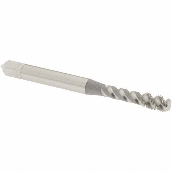 OSG 832 UNC, 3 Flute, 50° Helix, Bottoming Chamfer, Bright Finish, High Speed Steel Spiral