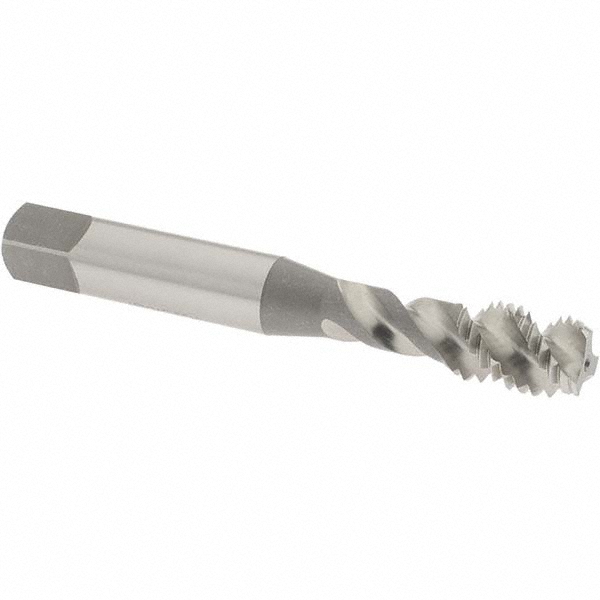 OSG 8013000 5/16-18 UNC, 3 Flute, 50&deg; Helix, Bottoming Chamfer, Bright Finish, High Speed Steel Spiral Flute STI Tap Image