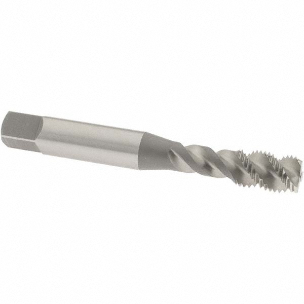 OSG 8013700 5/16-24 UNF, 3 Flute, 50&deg; Helix, Bottoming Chamfer, Bright Finish, High Speed Steel Spiral Flute STI Tap Image