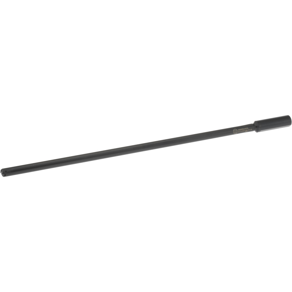 Indexable Spade Drill: 33/64 to 11/16" Dia, 15-1/4" Max Depth, Straight Flute