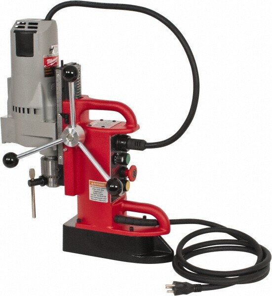 Corded Electromagnetic Drill: 3/4" Chuck, 9" Travel, 350 RPM