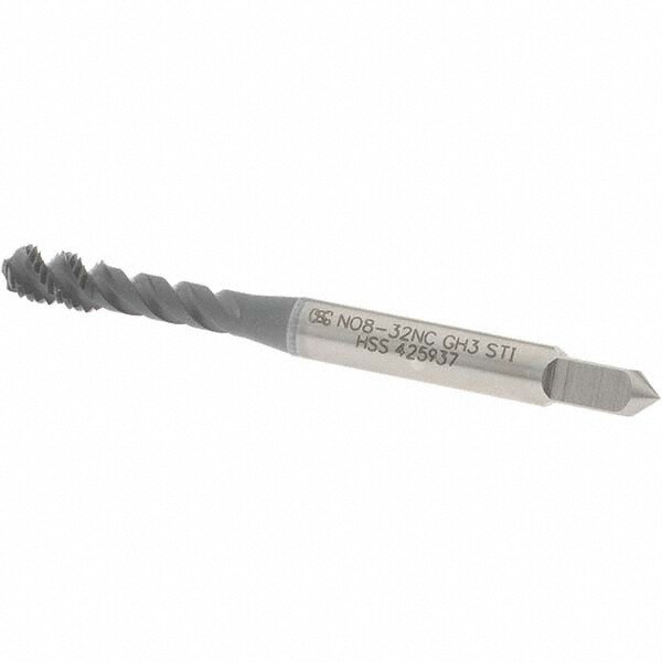 Osg 8 32 Unc 3 Flute 50° Helix Bottoming Chamfer Elektralube