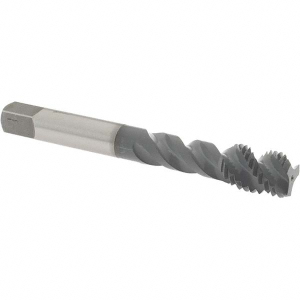 OSG 8015402 3/8-16 UNC, 3 Flute, 50&deg; Helix, Bottoming Chamfer, elektraLUBE Finish, High Speed Steel Spiral Flute STI Tap Image