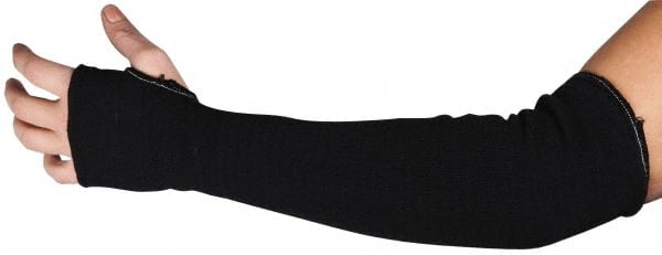 Cut-Resistant Sleeves: Size Universal, Kevlar, Black