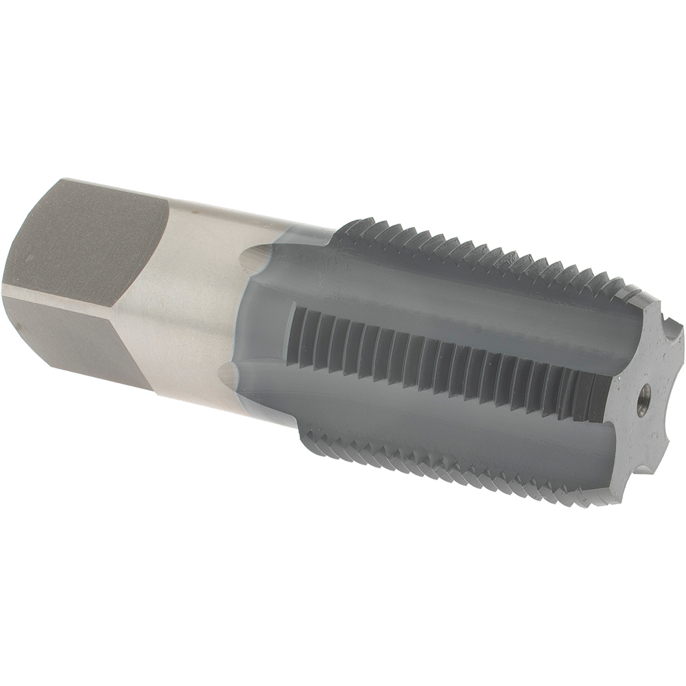 OSG 1310702 Standard Pipe Tap: 1 - 11-1/2, NPT, 5 Flutes, High Speed Steel, elektraLUBE Finish Image