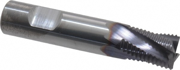 Niagara Cutter 17004670 Corner Chamfer End Mill: 0.5" Dia, 0.625" LOC, 4 Flute, 0.025" Chamfer Width, Solid Carbide Image