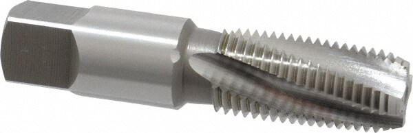 4 Flutes OSG 1//4-18 NPT 15/° Helix Angle Modifie... 0.459 Inch Projection