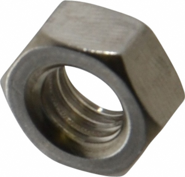 Value Collection M4HN008CP M8x1.25 Metric Coarse Stainless Steel Right Hand Hex Nut Image