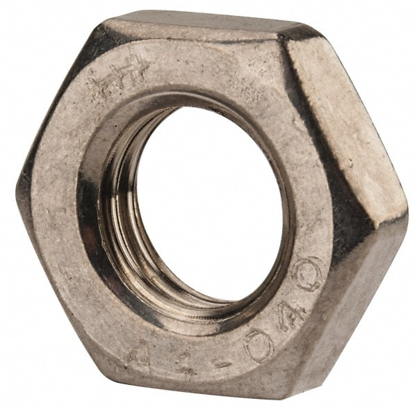 Hex Nut: M14 x 2, Grade 316 & Austenitic Grade A4 Stainless Steel, Uncoated