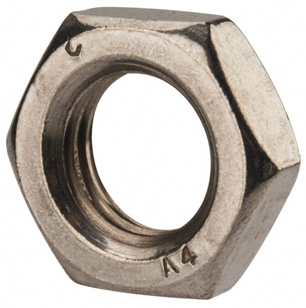 Hex Nut: M16 x 2, Grade 316 & Austenitic Grade A4 Stainless Steel, Uncoated