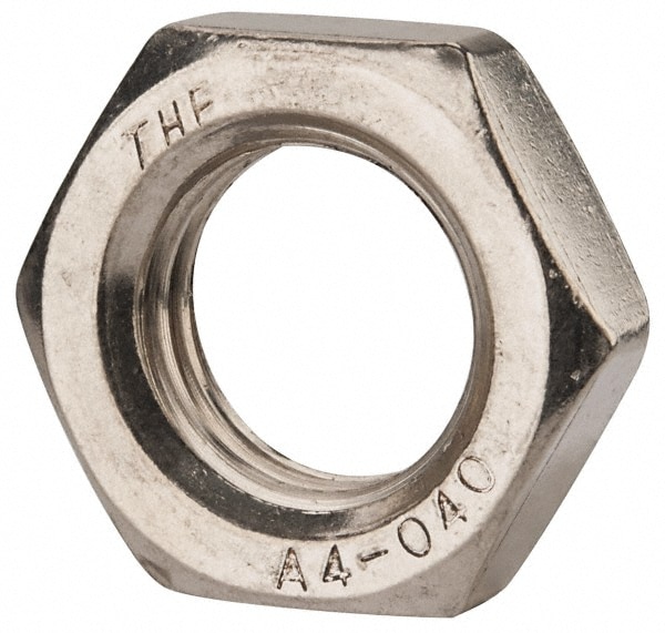 Hex Nut: M24 x 3, Grade 316 & Austenitic Grade A4 Stainless Steel, Uncoated