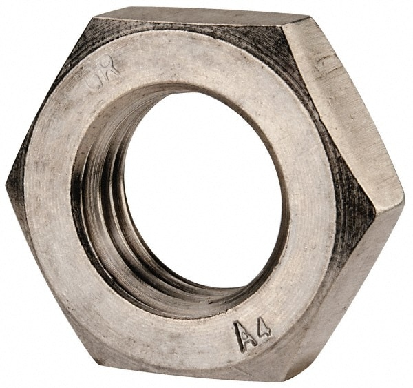 Hex Nut: M30 x 3.50, Grade 316 & Austenitic Grade A4 Stainless Steel, Uncoated