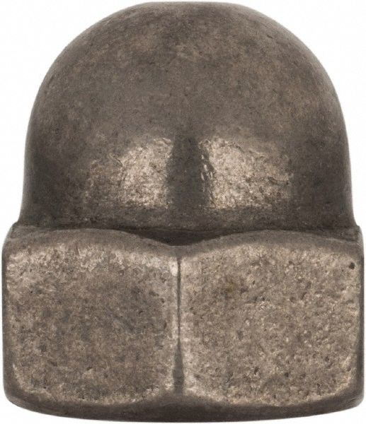 Value Collection M4AN012CP M12x1.75 Metric Coarse, 19mm Width Across Flats, Uncoated, Stainless Steel Acorn Nut Image