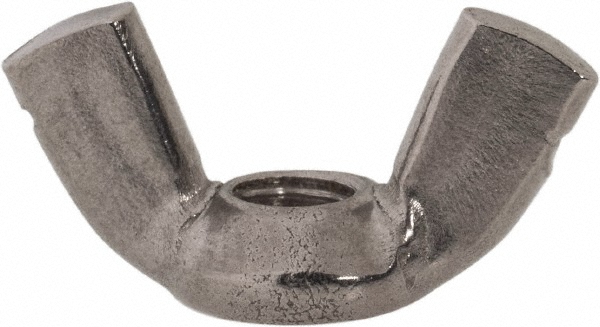Value Collection M4WN004CP M4x0.70 Metric Coarse, Stainless Steel Standard Wing Nut Image