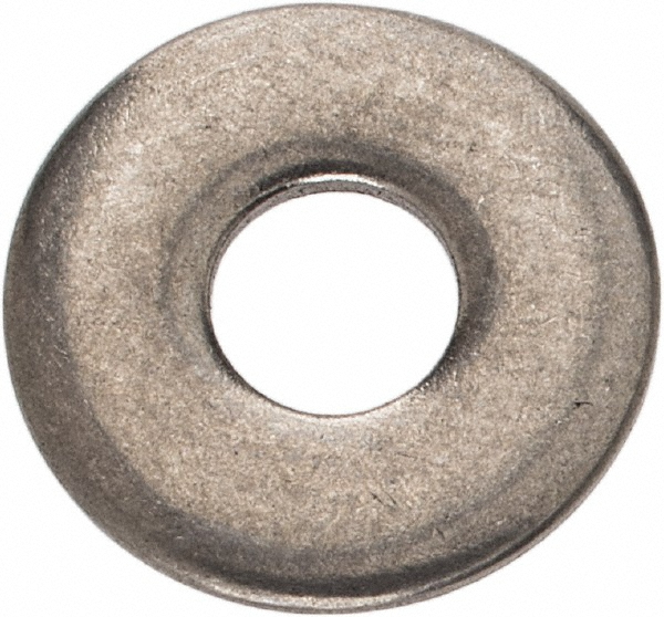 Value Collection M3 Screw Fender Flat Washer Grade 188 Stainless Steel, Plain Finish MSC