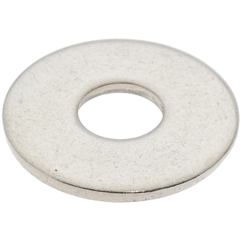 M8 Screw Fender Flat Washer Grade 188 Stainless Steel, Plain Finish