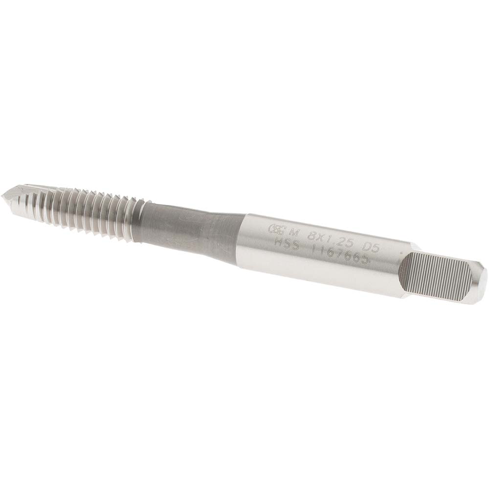 OSG - Spiral Point Tap: M8x1.25 Metric, 2 Flutes, Plug
