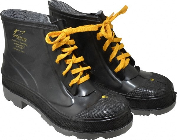 Dunlop Protective Footwear 86104.7 Work Boot: Size 7, 6" High, Polyurethane, Steel Toe 