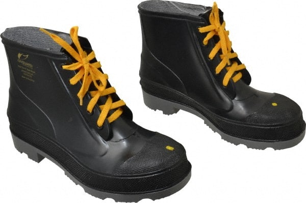 Dunlop Protective Footwear 86104.9 Work Boot: Size 9, 6" High, Polyurethane, Steel Toe 