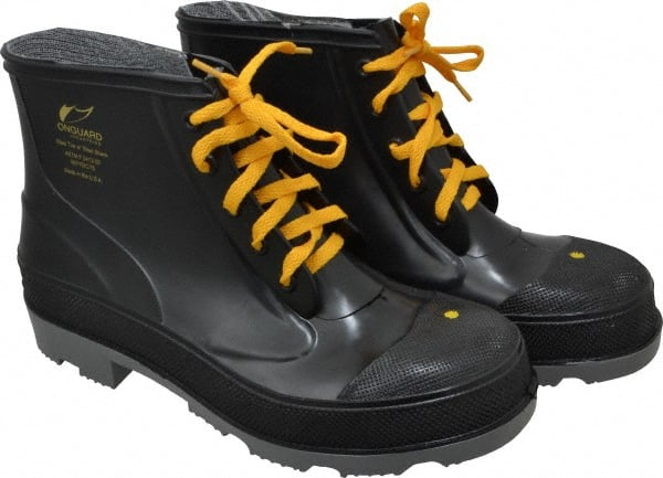 Dunlop Protective Footwear 86104.1 Work Boot: Size 10, 6" High, Polyurethane, Steel Toe 