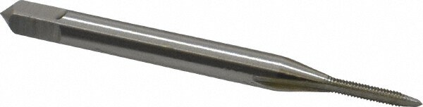 #0-80 Plug RH 3B H1 Bright High Speed Steel 2-Flute Straight Flute Hand Tap