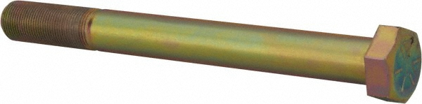 Made in USA C704745 1-14 UNF, 10" Length Under Head Hex Head Cap Screw Image