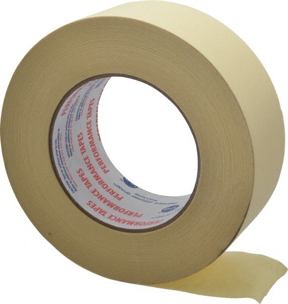 Intertape PG21..181 Masking Tape: 2" Wide, 60 yd Long, 7.3 mil Thick, White 
