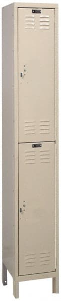 HALLOWELL UH1228-2PT 1-Wide Locker: 