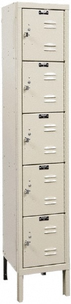 HALLOWELL U1256-5A-PT 1-Wide Locker: Image