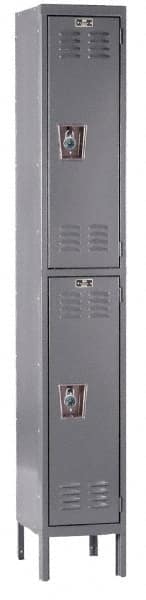 HALLOWELL URB1228-2A-HG 1-Wide Locker: 