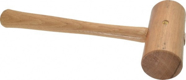 WM8F 8 diameter face, 14 lb. Laminated Wood Mallet, 10 head length, 36  fiberglass handle.