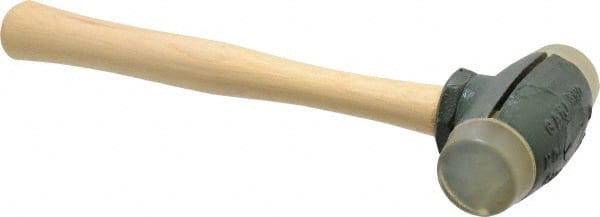 Garland 33002 Non-Marring Hammer: 2 lb, 1-1/2" Face Dia, Urethane Head 