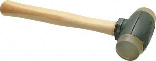 Garland 33003 Non-Marring Hammer: 44 oz, 1-3/4" Face Dia, Urethane Head 
