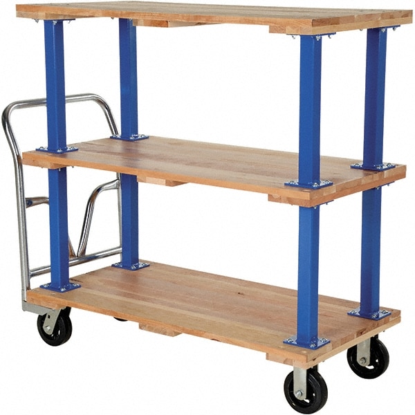  VHPT/TD-2448 1,600 Lb Capacity Hardwood Platform Truck Image