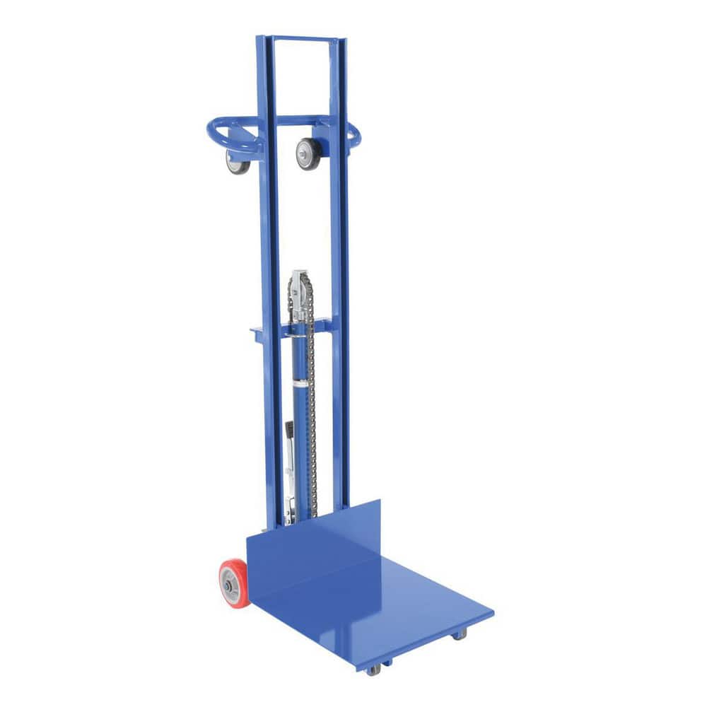  LLH-202053-FW Mobile Hand Lift Table: 500 lb Capacity, 3.13 to 51.13" Lift Height, 20" Platform Width, 20" Platform Length 