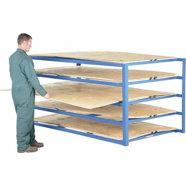 Vestil 2 000 Lb Per Shelf Capacity, 4 X 8 Industrial Shelving
