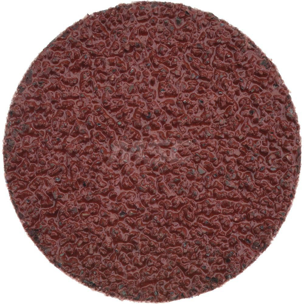 Tru-Maxx 69957323710 Quick-Change Disc: 2" Disc Dia, 24 Grit, Aluminum Oxide, Coated Image