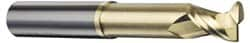 Accupro 25025006N18090C Corner Radius End Mill: 1/4" Dia, 3/8" LOC, 0.09" Radius, 2 Flutes, Solid Carbide Image