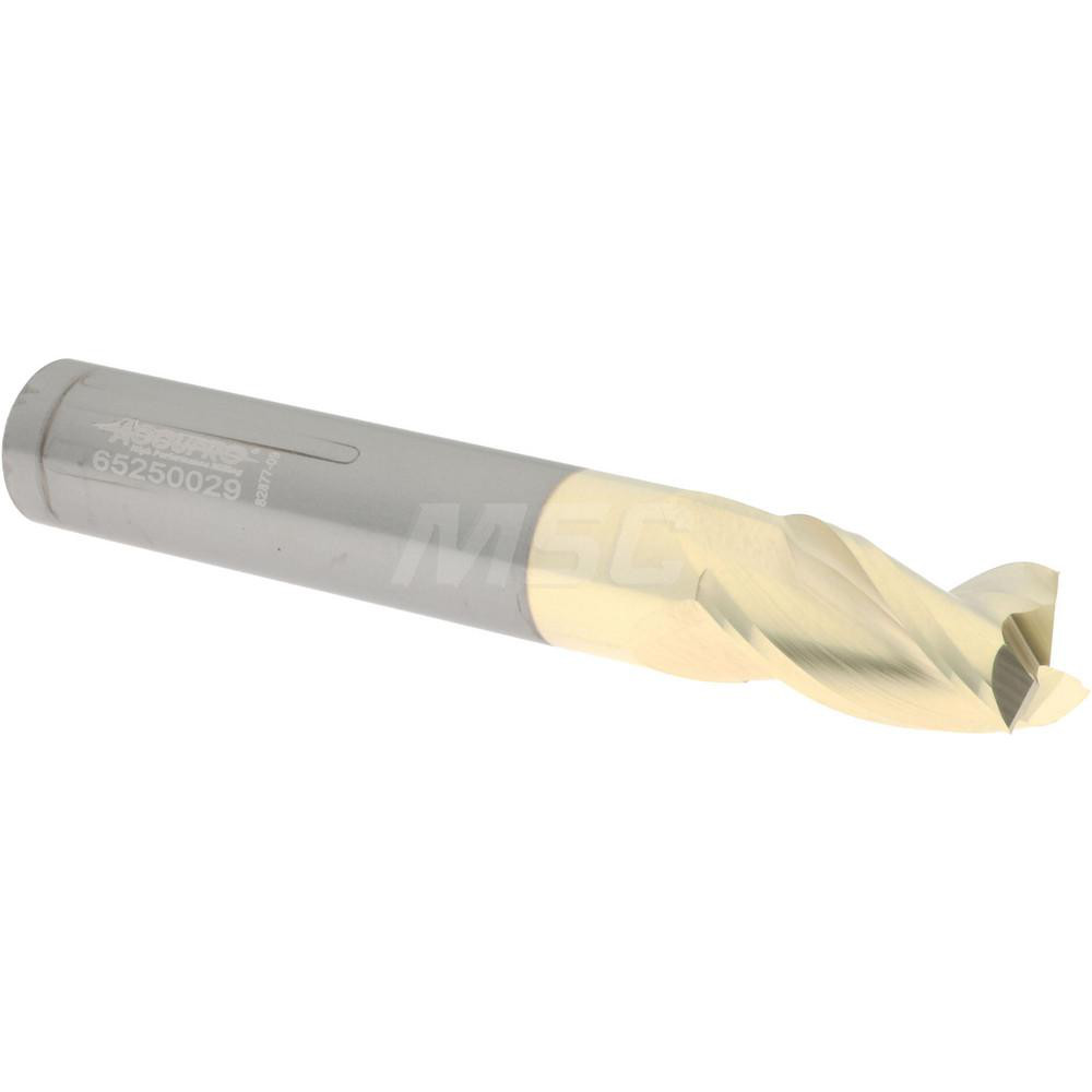 314723 Square End Mill: 3/8" Dia, 5/8" LOC, 3 Flute, Solid Carbide  