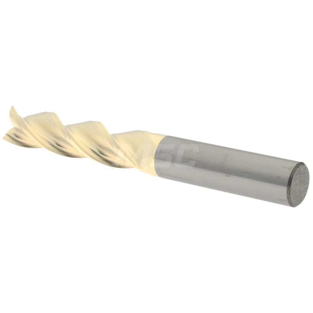 Accupro Square End Mill 1/2" Dia, 2" LOC, 3 Flute, Solid Carbide