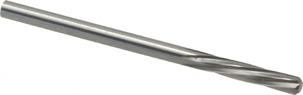 Magafor 88860003250 Chucking Reamer: 0.128" Dia, 2-1/4" OAL, 19/32" Flute Length, Straight Shank, Solid Carbide Image