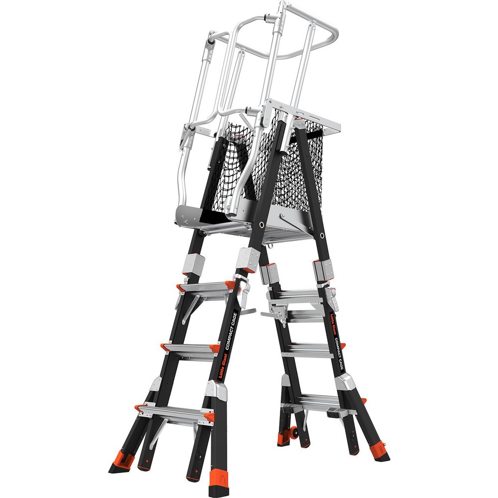 Little Giant Ladder - 6 Step Fiberglass Foldable Step Ladder: Type IAA ...