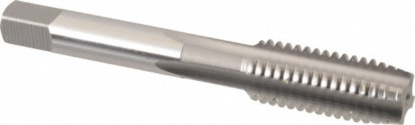 OSG 1142500 1/2-13 Plug RH 2B H5 Bright High Speed Steel 4-Flute Straight Flute Hand Tap Image