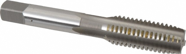 OSG 1143100 9/16-12 Plug RH H5 Bright High Speed Steel 4-Flute Straight Flute Hand Tap Image