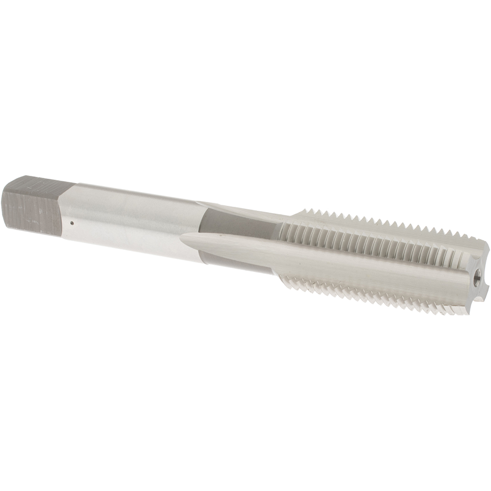 OSG 1143400 9/16-18 Plug RH H5 Bright High Speed Steel 4-Flute Straight Flute Hand Tap Image
