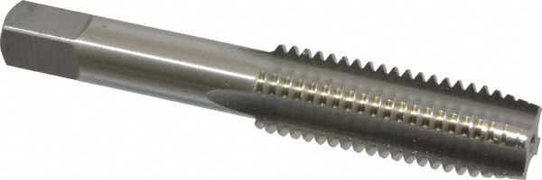 OSG 1143700 5/8-11 Plug RH 2B H5 Bright High Speed Steel 4-Flute Straight Flute Hand Tap Image